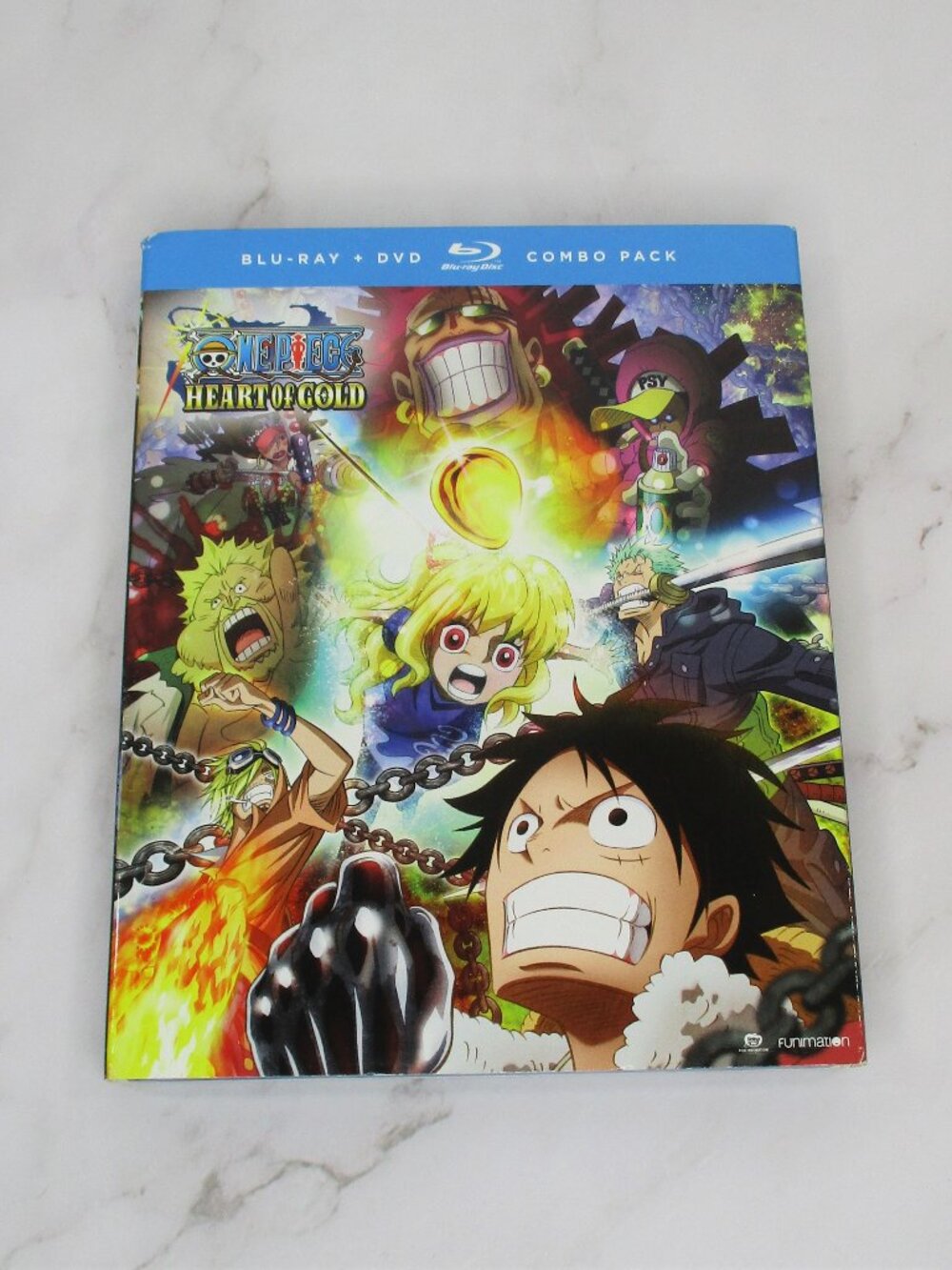 Shonen Jump One Piece Heart of Gold Blu-Ray DVD Combo Pack Anime TV Special